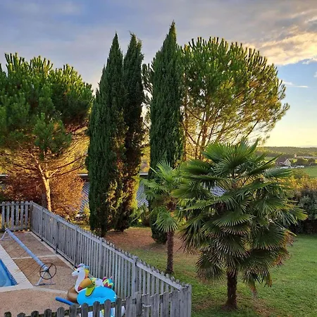 Maison Familiale Avec Piscine Privee, Jeux Pour Enfants, Salle De Sport Et Wifi En Dordogne - Fr-1-616-70 Casa de Férias *